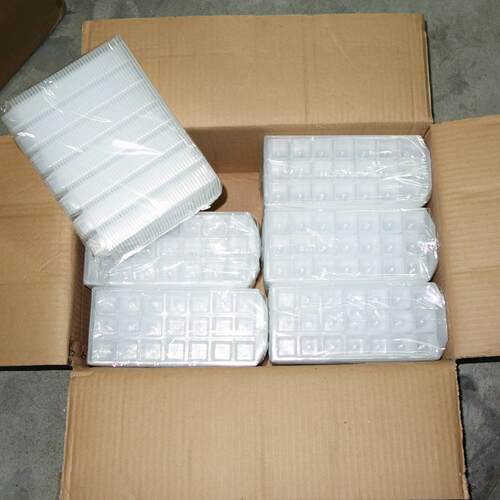 厂家现货 彩色塑料96格钻面石冰格模具 家用机器制冰模具方块供应