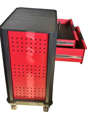 加厚加强重型工具车修理厂车间抽屉式多层维修收纳五金移动带柜门