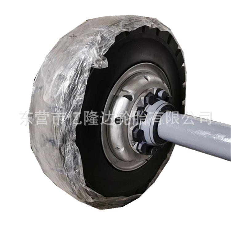 山东东营隧道开挖台车拖车牵引车轮胎连轴8.25-159.00-20工程车