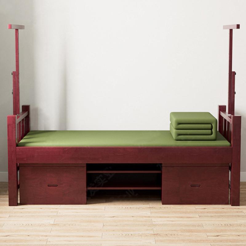制式家具宿舍单人床员工上下床学校单位实木床营具双层床铁艺床