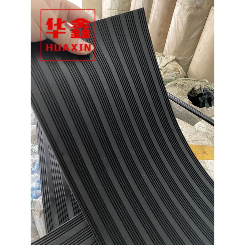 配电房专用绝缘板橡胶垫10kv 3/5/8/10mm 黑色红色条纹绝缘橡胶