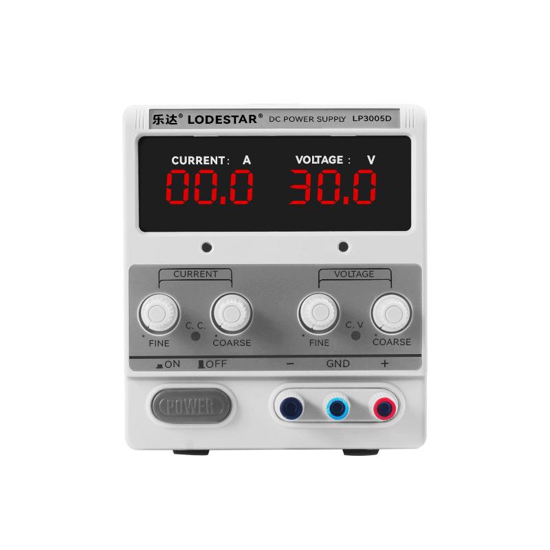 LODESTAR直流稳压电源3A 5A手机笔记本维修直流调电源LP6002D