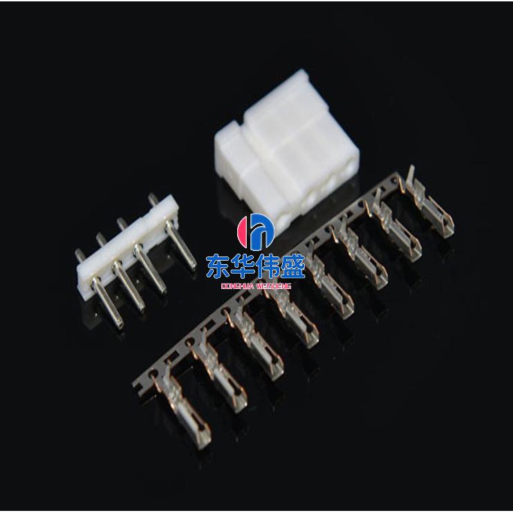 7.5-5MM间距 TJC2-1P 2P 3P 4P 5P 6P胶壳 7.5-5MM 接插件 连接器