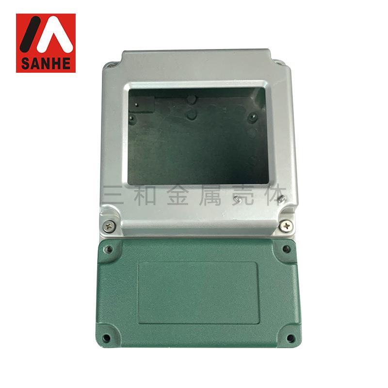 AL铝压铸防水盒 室外防水铝接线盒工业金属盒户外端子盒耐用