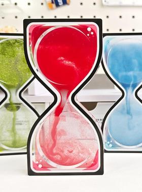 50182 流沙漏斗吧唧砖摆件 注油流麻 谷美亚克力趣味漫展谷子