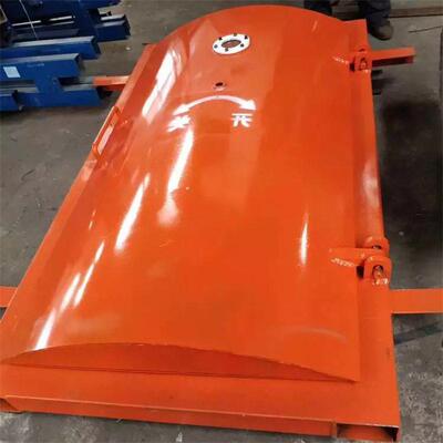 矿大井下临时避难硐室门 矿用抗冲击波防水密闭门