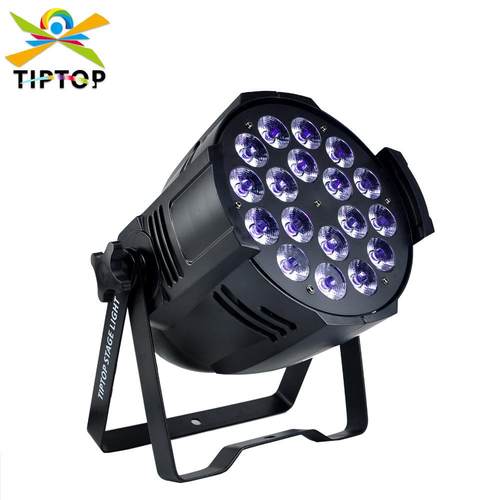 跨境直供铸铝舞台帕灯DMX512控制18颗12W15W18W灯珠多色LED柔光灯