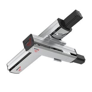 厂家直销供应半封闭式铝材模组高精度直线双滑轨丝杆模组滑台