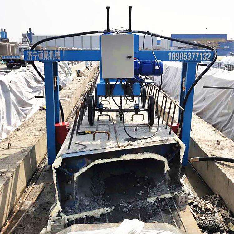 青海桥梁凿毛机单边梁凿毛机操作空心板凿毛机一二十片梁