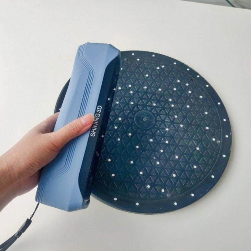 先临三维3D扫描仪手持式汽车脚垫逆向建模彩色纹理人像打印扫描