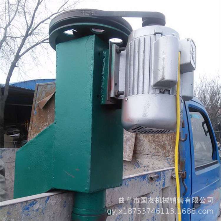 直销移动式装车吸粮机 4寸 软管上料抽粮机 节能柴油装车提升机