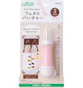 CLOVER #58603 戳戳乐用穿针(5根针) 可乐牌