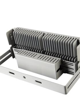 7代模组200W灰白色隧道投光灯高杆泛光灯LED投光供应厂射灯强光