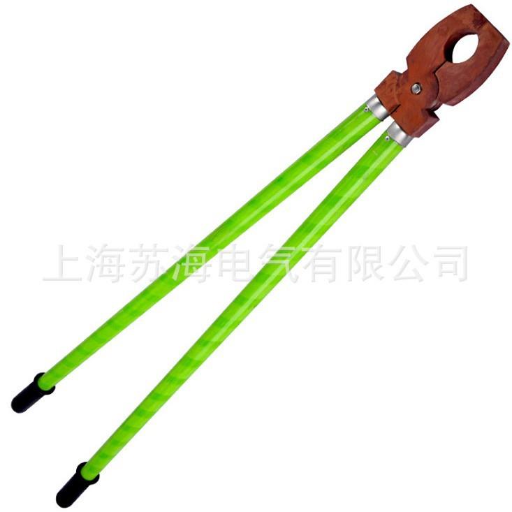 电力绝缘夹钳熔断器用电工绝缘夹钳抗高压手握式虎口绝缘夹钳