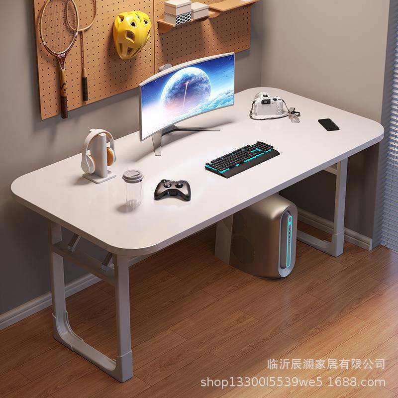 可折叠电脑桌台式书桌家用办工桌卧室小桌子简易学习桌长方形餐桌