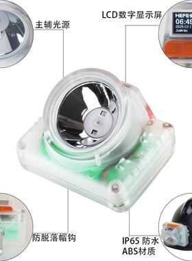 MA/EX高亮度防震防爆LED数显认证头灯煤矿专用