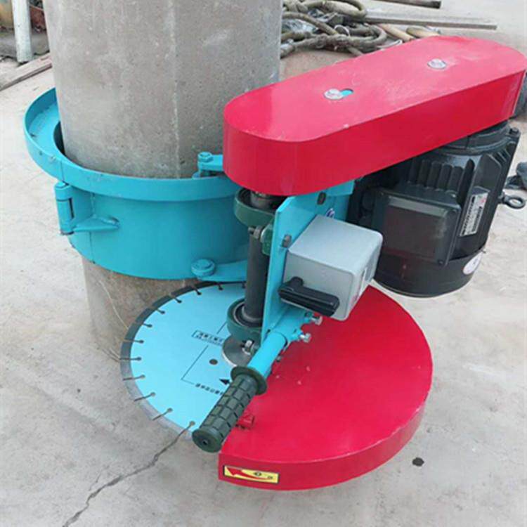 卡箍切桩机 混凝土桩切割机 350型500mm直径抱箍切桩机