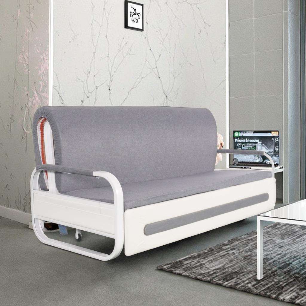 沙发床1米5宽民宿公寓布艺折叠床两用2米宽客厅出租房单人床简约