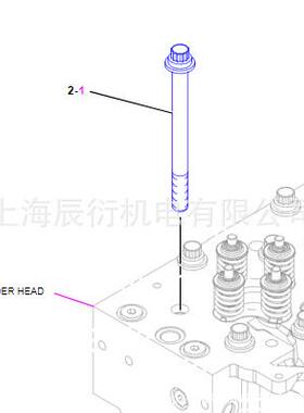 卡特彼勒336D、340、D6R、C9、12 角头螺栓263-2915 2632915