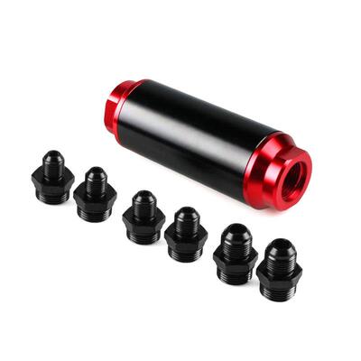 热销跨境汽车改装40micron燃油滤清器机油过滤器