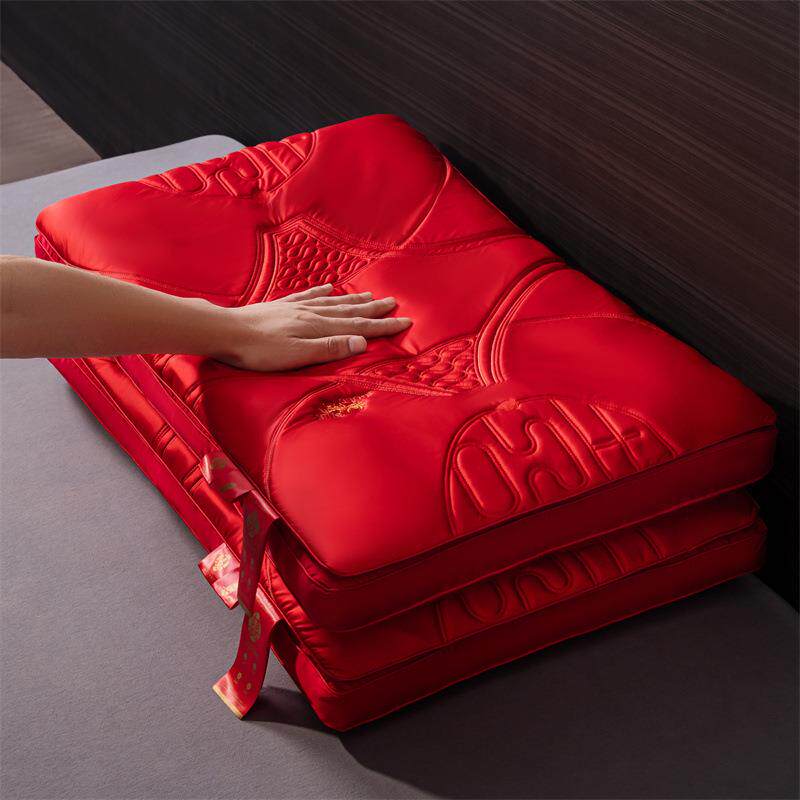 2025新款新中式乳胶婚庆枕结婚陪嫁枕头婚房送礼枕芯一对厂家