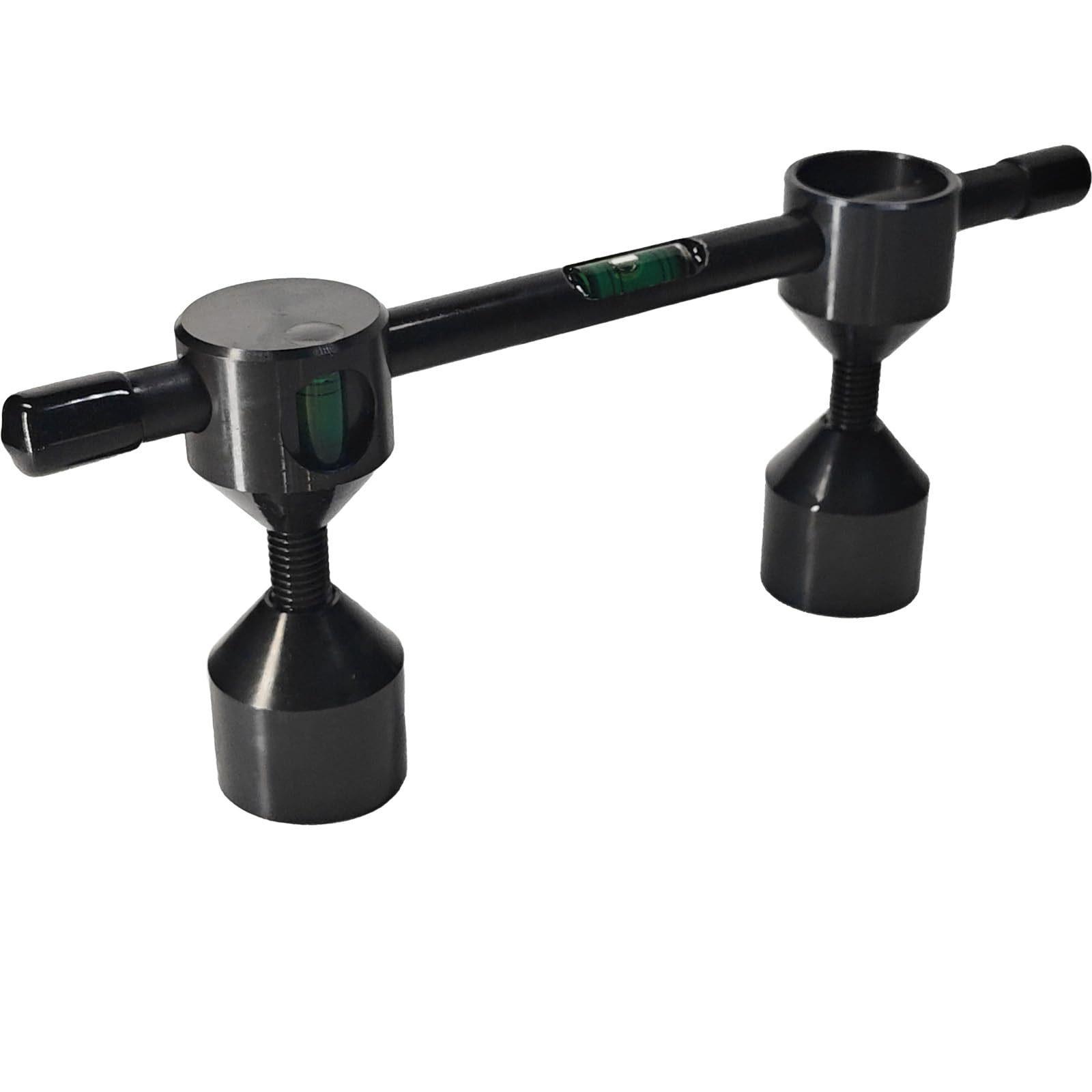 金属水平泡水准泡圆金属水泡带底座安装孔法兰盘水平仪精密