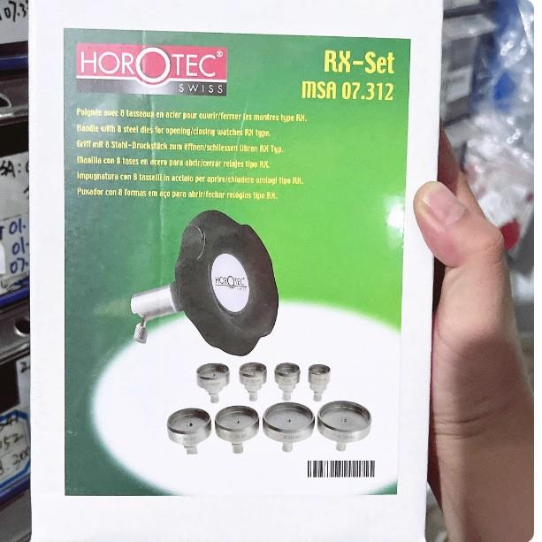 瑞士原装HOROTEC MSA07.312代替MSA07.306 劳表开底盖器 8个膜具