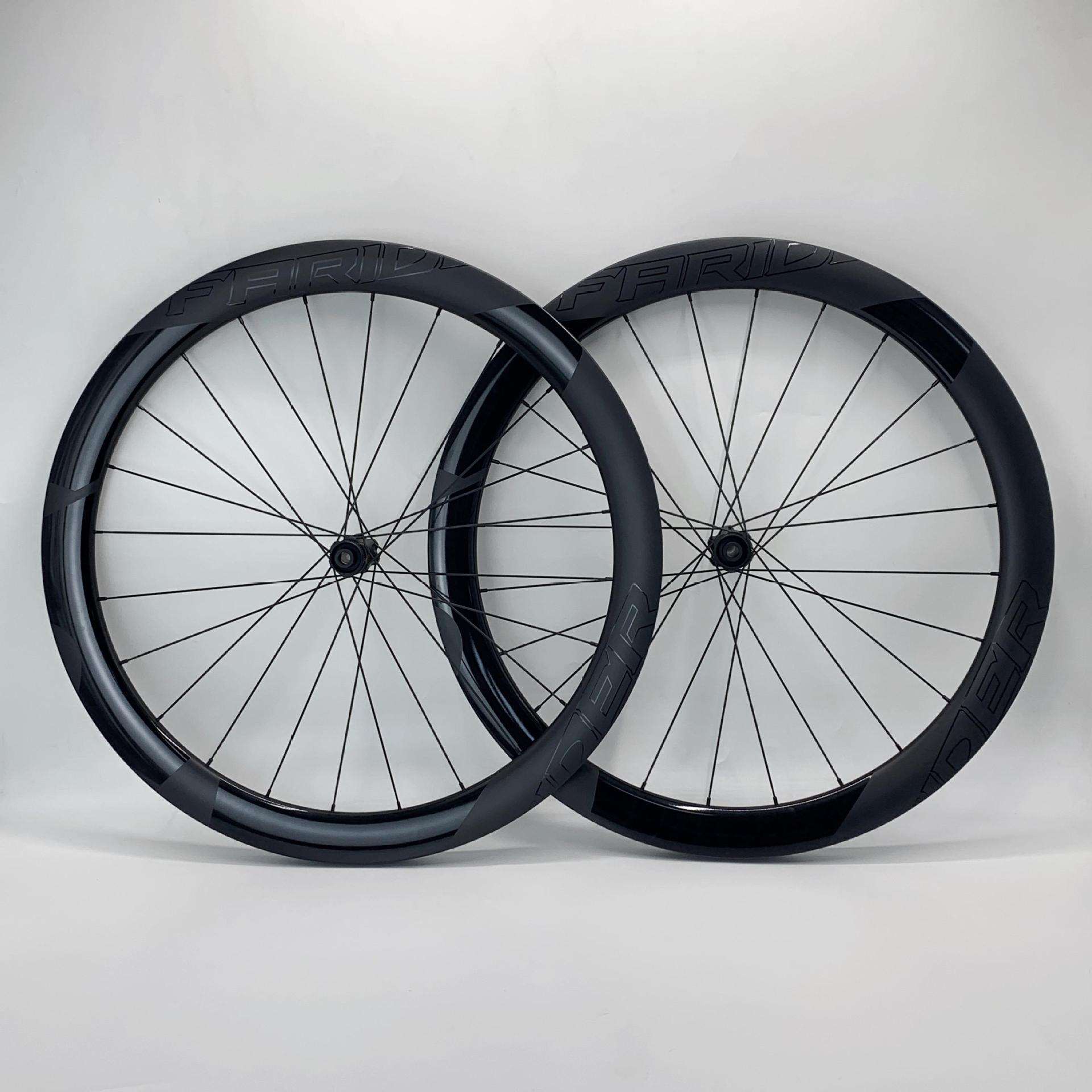 FARIDER公路车碳纤维轮组DT240碟刹花鼓812速破风兼容真空开口胎