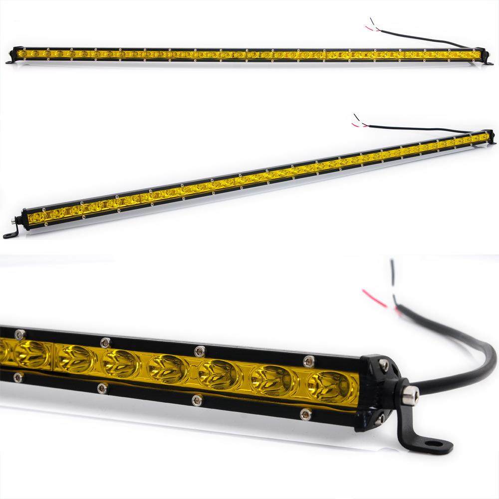 汽车LED长条灯超薄超亮单排黄光雾灯中网射灯 越野改装车顶灯108W,鲜花速递/花卉仿真/绿植园艺,割草机/草坪机,淘宝优惠券,粉丝福利购,淘宝优惠卷