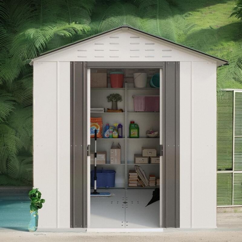 户外工具房庭院简易房花园室外储物间储物柜户外储物房工具柜院子