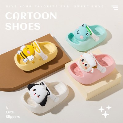 宝宝拖鞋夏女宝室内防滑1-3岁2幼儿小孩拖鞋包跟轻便儿童拖鞋夏男
