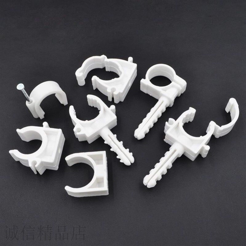 新款20ppr4分双丝立卡排卡pe水管管卡6分25扣卡固定卡 pvc管件活