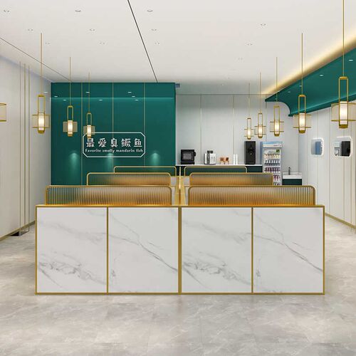 饭厅火锅饭店矮隔k断屏风半墙铁艺卡座烧烤奶茶店过道围护栏装饰