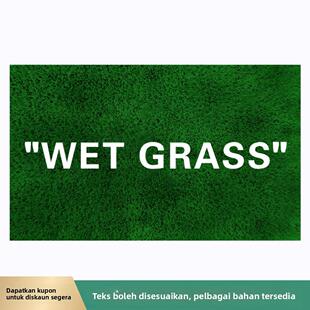 湿草地联名wetgrass玛克拉德offwhite潮牌地毯客厅鞋墙地毯