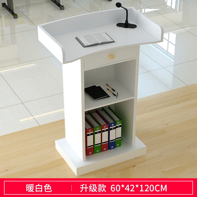 简易会议接待讲m台桌教师迎宾台演讲台发言台桌子