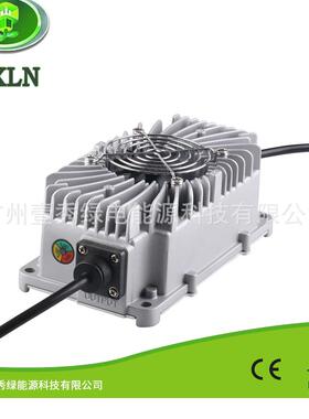 IP67便携防水48V5A充电器可供48V磷酸铁锂铅酸锂电等电池使用