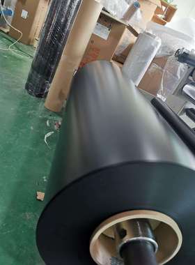 黑色磨砂哑光UL94-V0阻燃防火聚碳酸酯PC薄膜-卷材片材现货充足