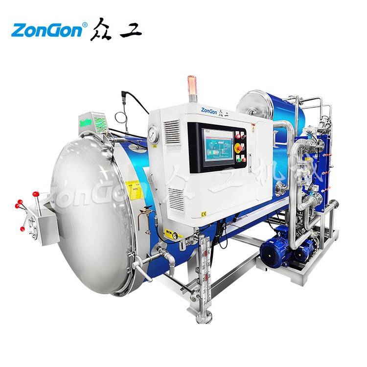 猫罐头鱼罐头食品肉制品真空包装杀菌设备全自动蒸汽杀菌釜厂家