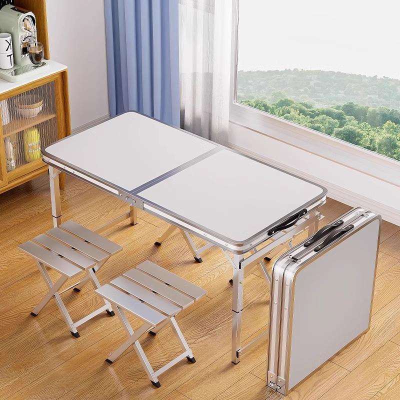 户外折叠桌椅便捷式简易可折叠摆摊地推桌子铝合金野外夜市餐桌椅