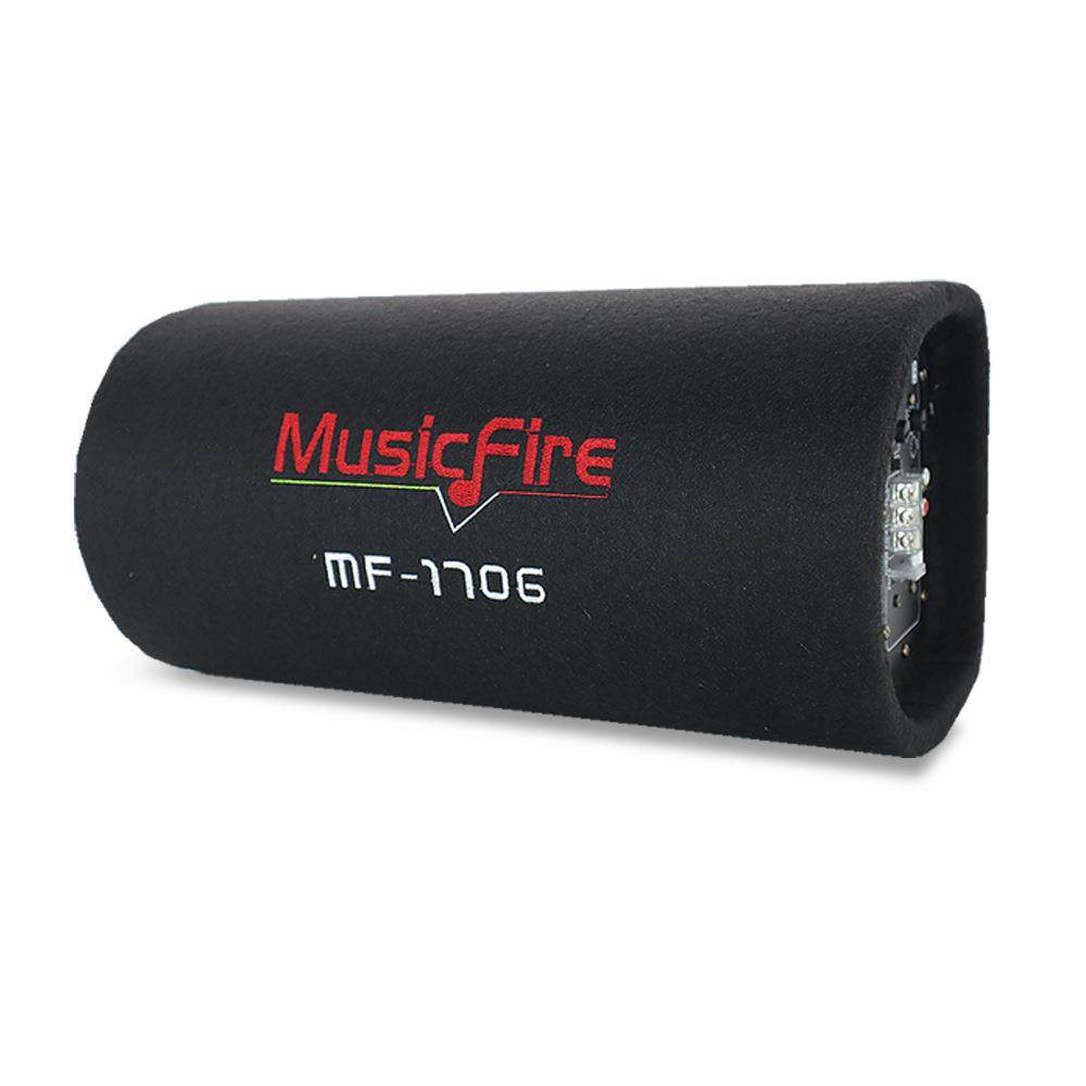 汽车6寸8寸10寸汽车音响改装12V扬声器有源低音炮圆形隧道炮1706