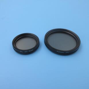 可旋转实验摄影机器视觉消除反光工业镜头用偏振镜滤色PL线偏光镜