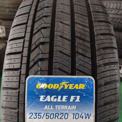 固特异 235/50R20 Eagle F1 ALL TERRAIN 104W原配：路虎发现运动