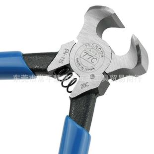TTC角田皇牌切钳剥线钳4.5/5/6/8寸平口剪钳EN115铜线大力顶切钳