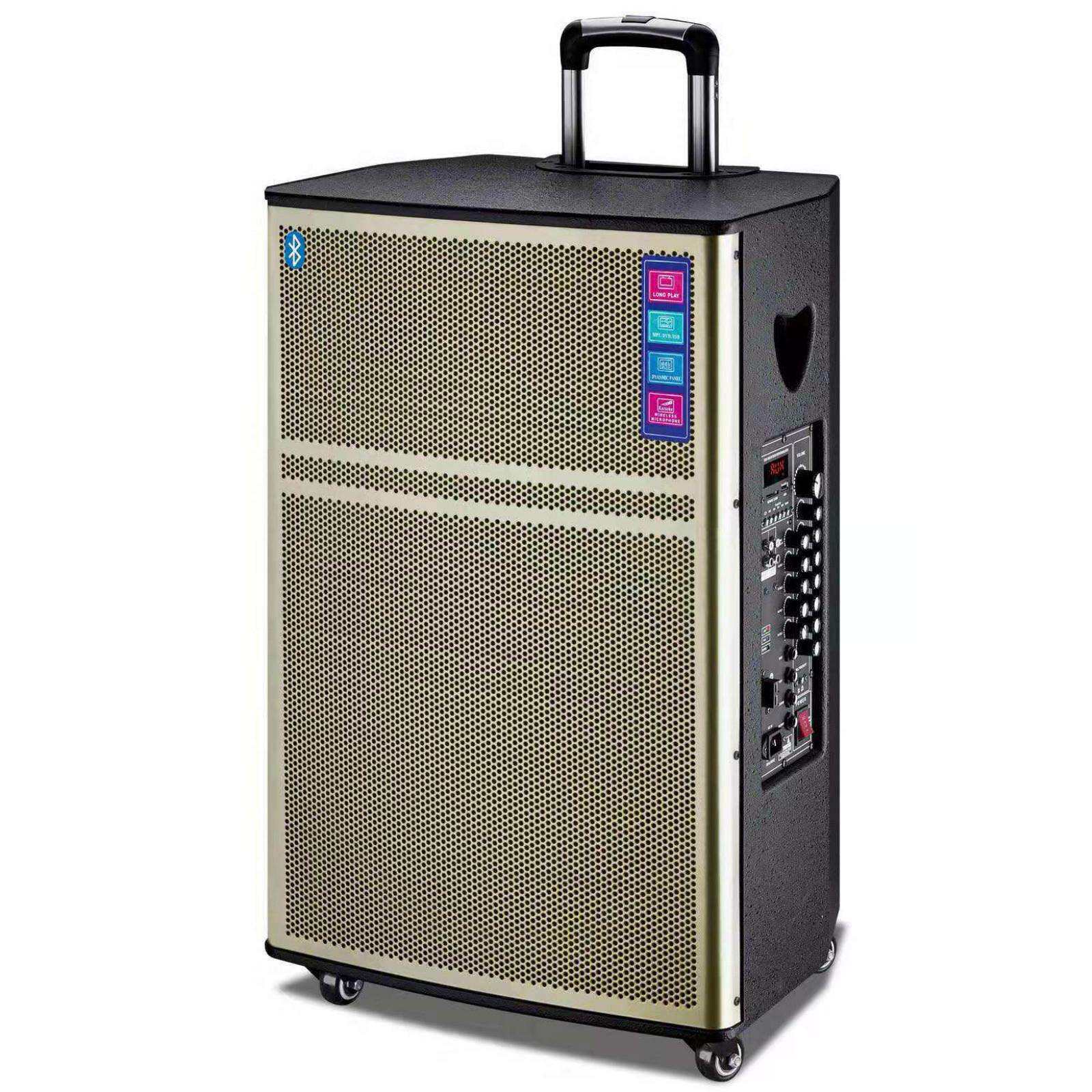 15寸户外插卡广场舞拉杆音响摆地摊大功率k歌户外音箱厂家