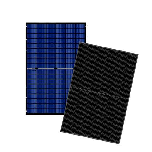 AAA跨境400W双玻黑框太阳能太阳能电池板组件光伏板太阳能光伏板