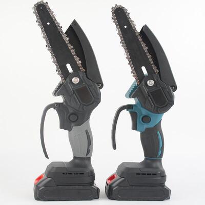 6寸手持迷你锯 锂电电链锯 充电电动锯 园林伐木电锯无绳单手锯