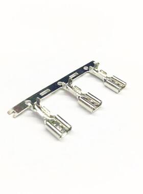 187直插A型4.8横带端子 187双管插簧母端子 3500/卷