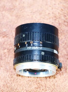 FUJINON LENS-JAPAN镜头 TVA 1:1.7/35 HF35A-2拆机件实物拍摄