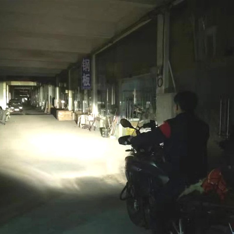 马杰斯特T2T3T5T8T9摩托车改装LED大灯灯泡 超亮近光远光车灯配件