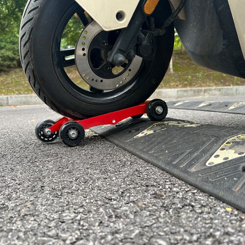 电动车瘪胎移车器定向轮挪车架物业万G向轮挪车器两轮三轮车移车